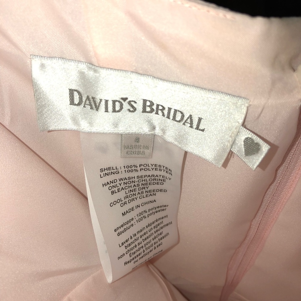 David Bridal’s Bridesmaid dress